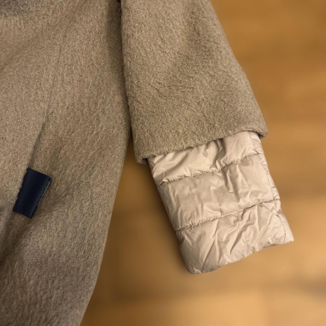 【HERNO】 ライトグレー チェスターコート 42