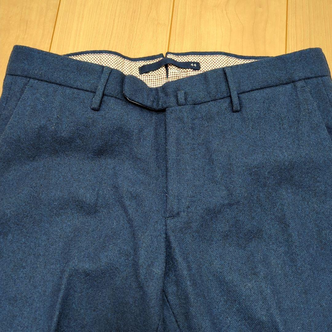 Incotex インコテックス パンツ スラックス ウール 44 ネイビー