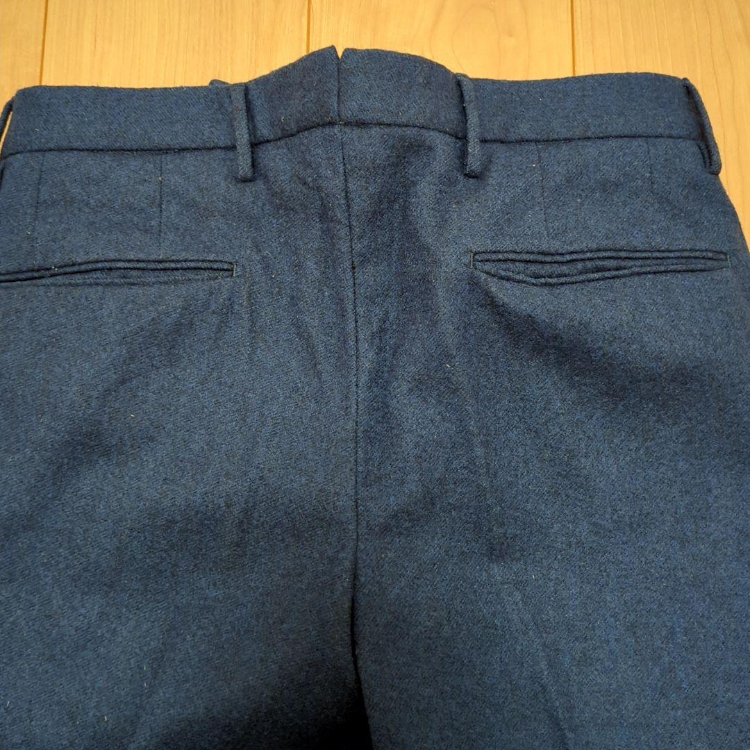 Incotex インコテックス パンツ スラックス ウール 44 ネイビー
