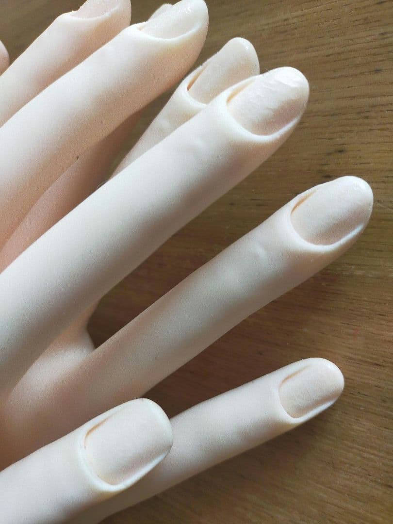 ネイリスト検定技能試験用認定モデルハンド