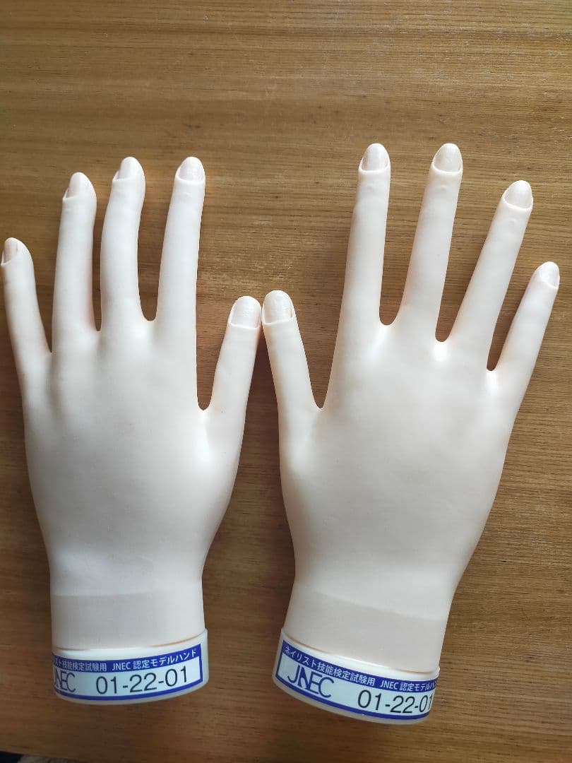 ネイリスト検定技能試験用認定モデルハンド