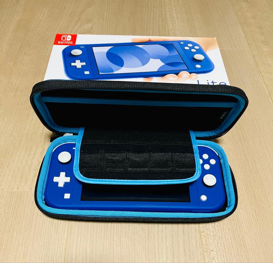 Nintendo Switch Lite ブルー 本体＋別売り専用ケース付き