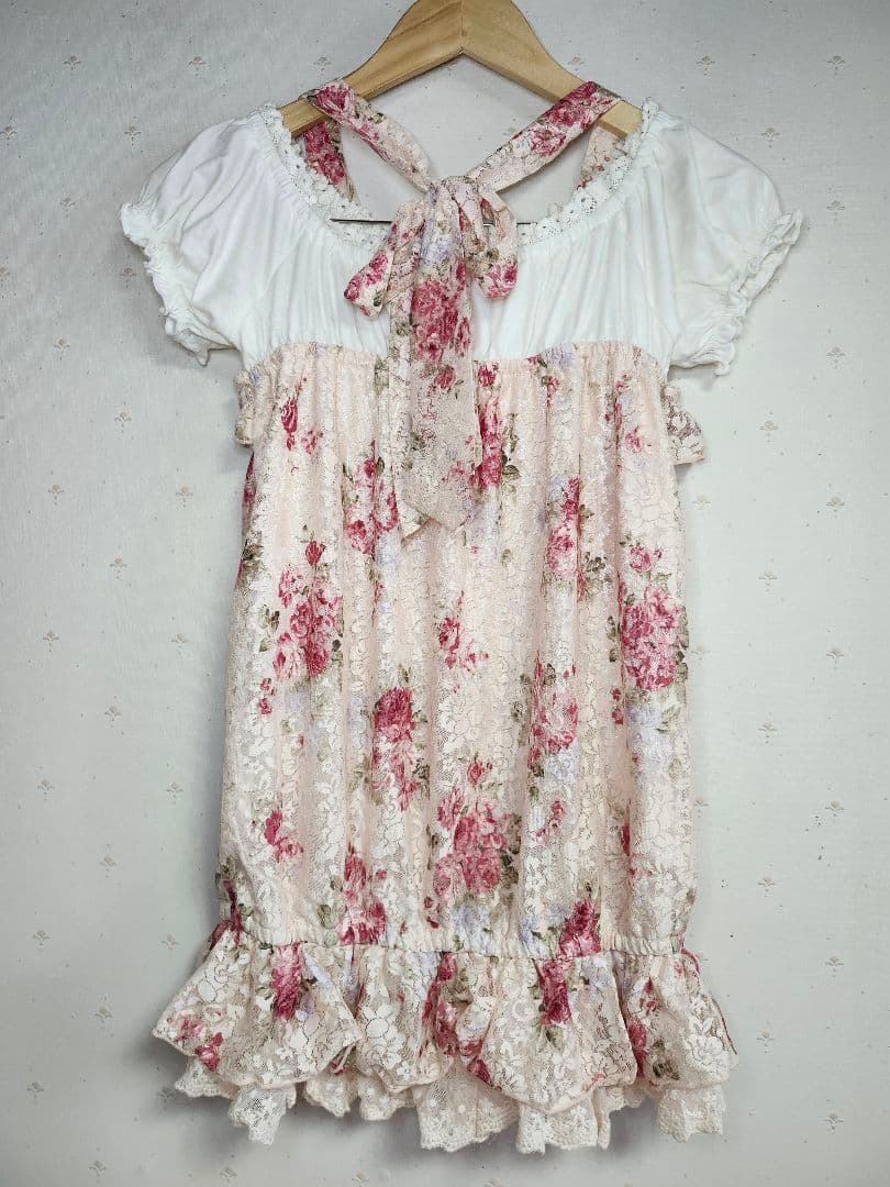 リズリサ　パワネ　チュニック　ピンク