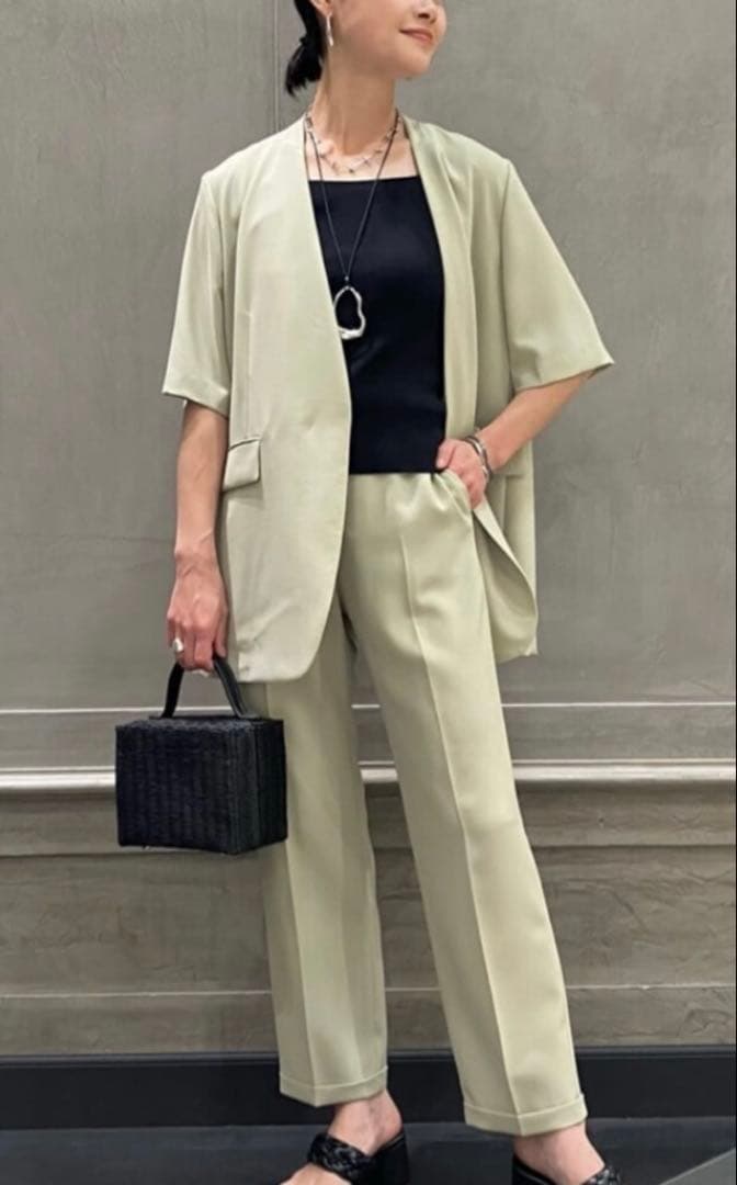 UNITED ARROWS ラタン スクエア ミニバッグ