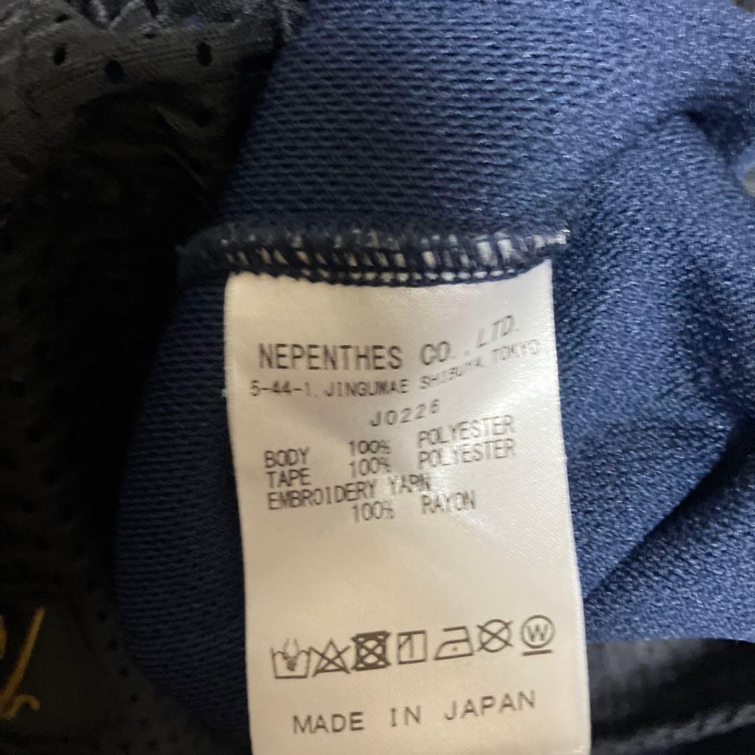 needles zipped track pant navy S ネイビー