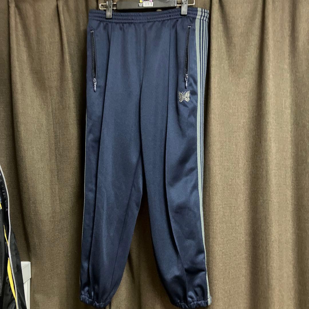 needles zipped track pant navy S ネイビー