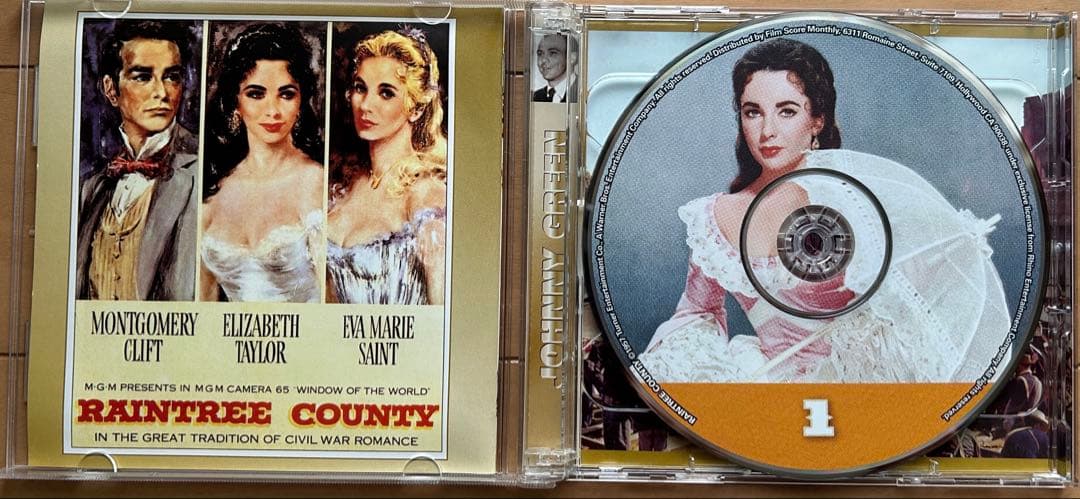 愛情の花咲く樹　サウンドトラック　CD　3000枚限定盤　音楽ジョニー・グリーン