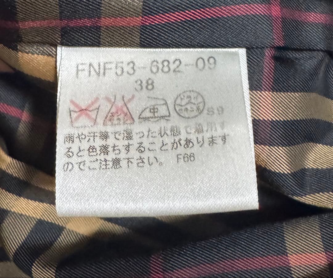 BURBERRY BLUE LABEL ウールコート ブラック 38