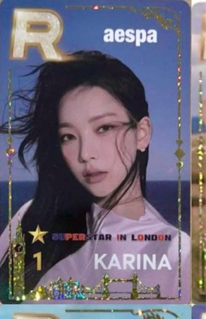 Aespa エスパ　superstar smtown カリナ　トレカ