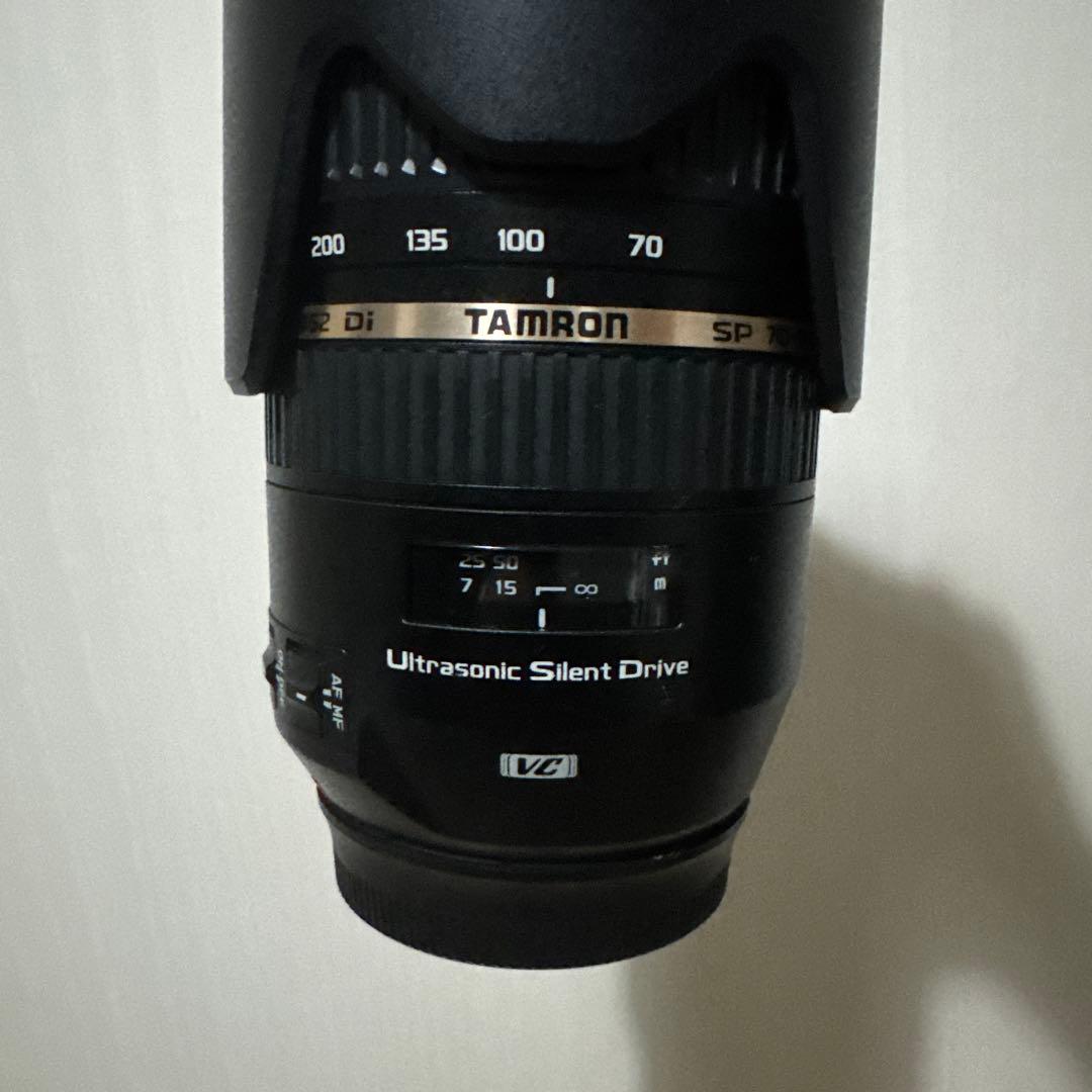 ジャンク品　TAMRON SP 70-300mm F4-5.6 EFマウント