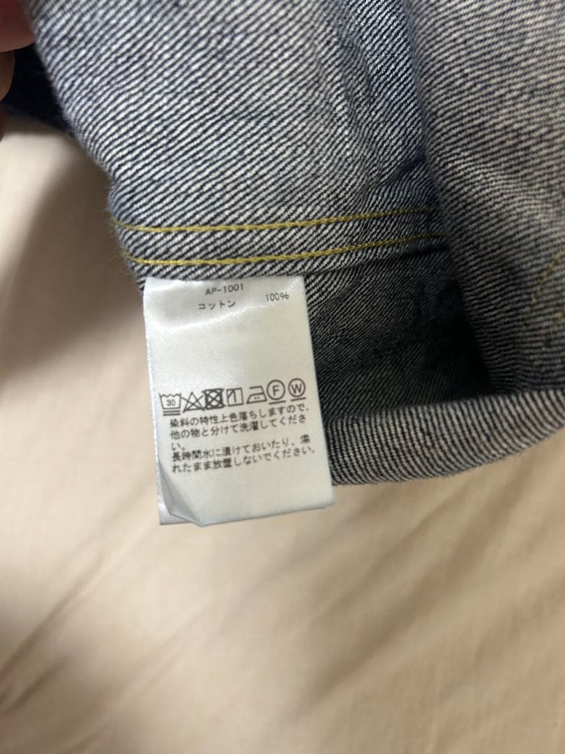 ジャケット・アウター A.PRESSE 24aw 1st Type Denim Jacket 46