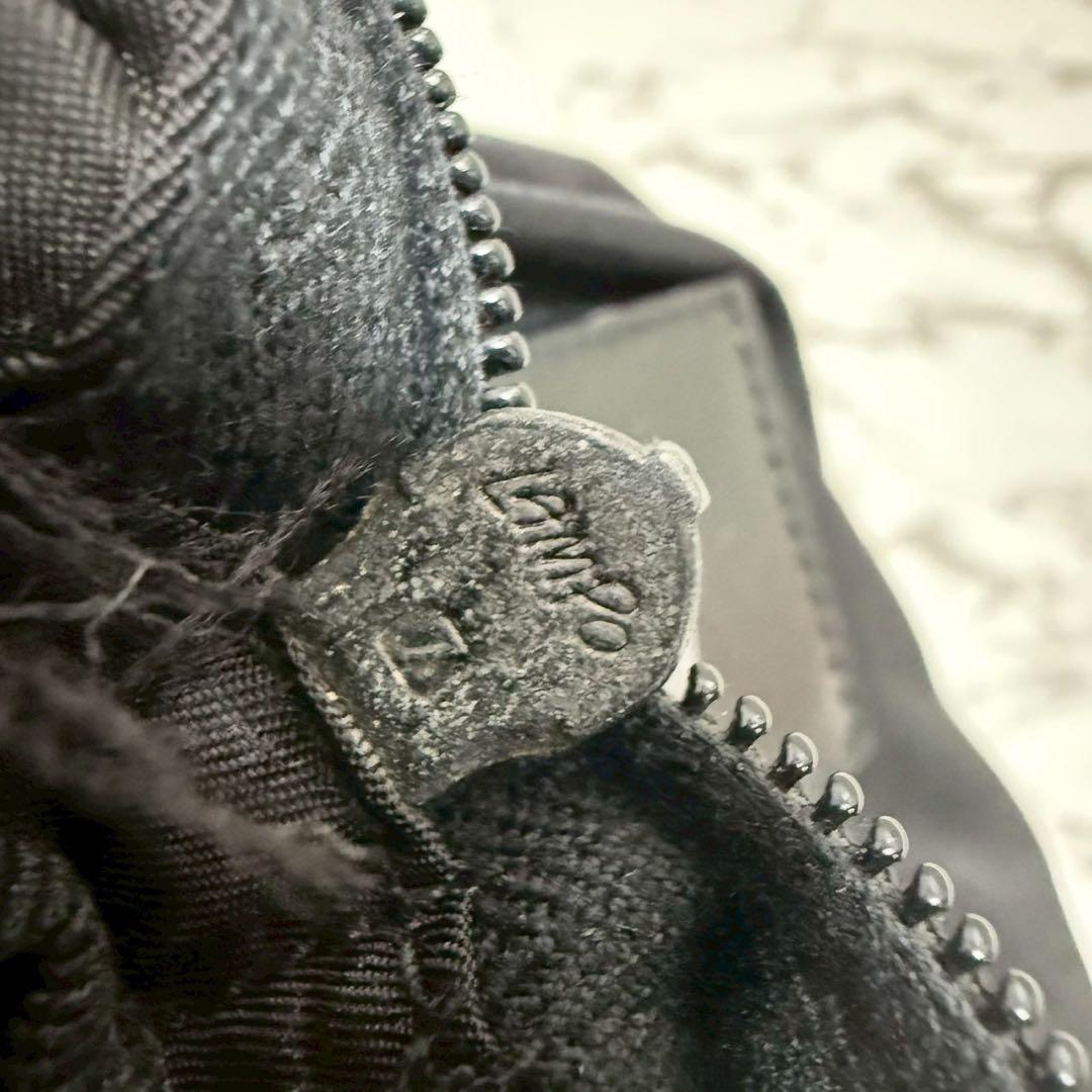 プラダ　三角ロゴ　ナイロン　ボストンバッグ　2way　ブラック