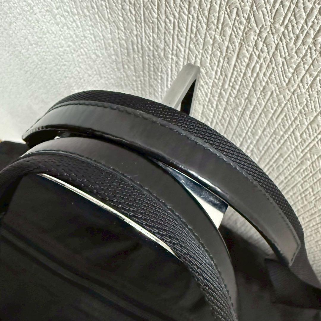 プラダ　三角ロゴ　ナイロン　ボストンバッグ　2way　ブラック