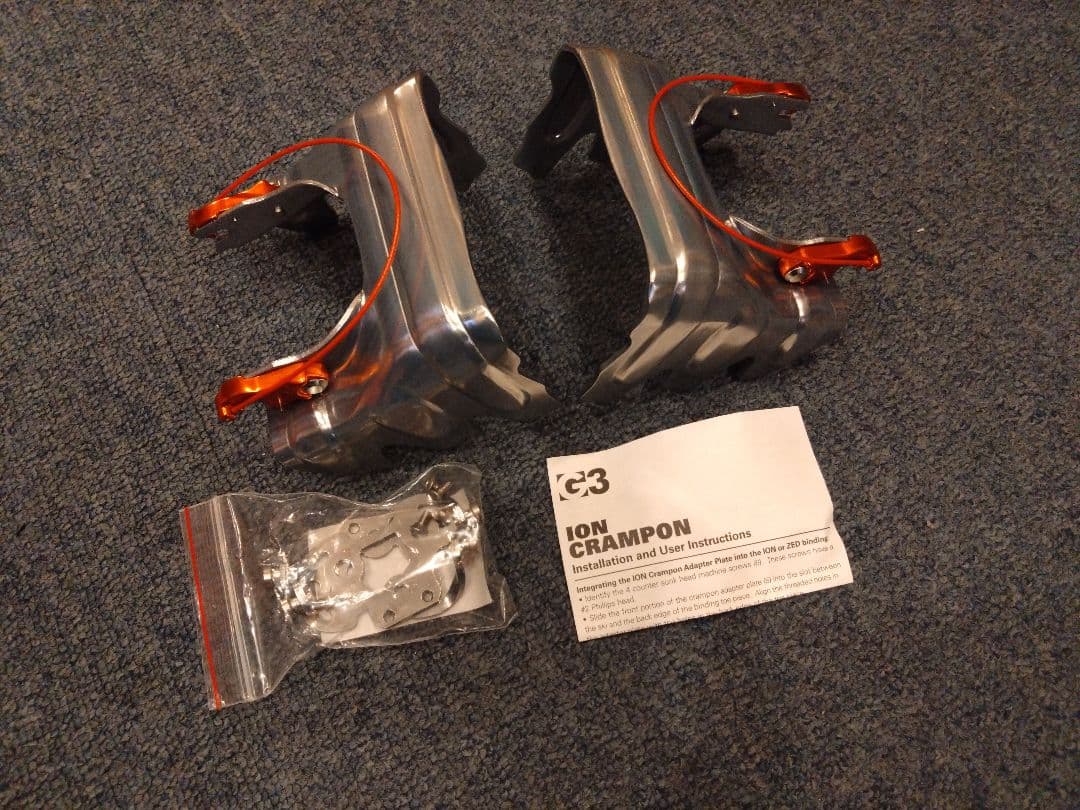 新品未使用★G3クランポンION＆ZED共通品★国内正規品ジースリー