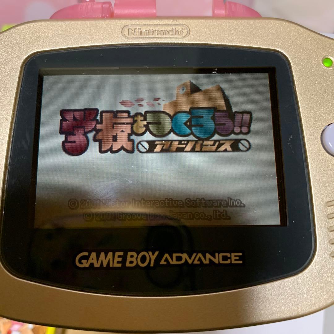 ゲームボーイアドバンス　学校をつくろう　お茶犬の夢冒険