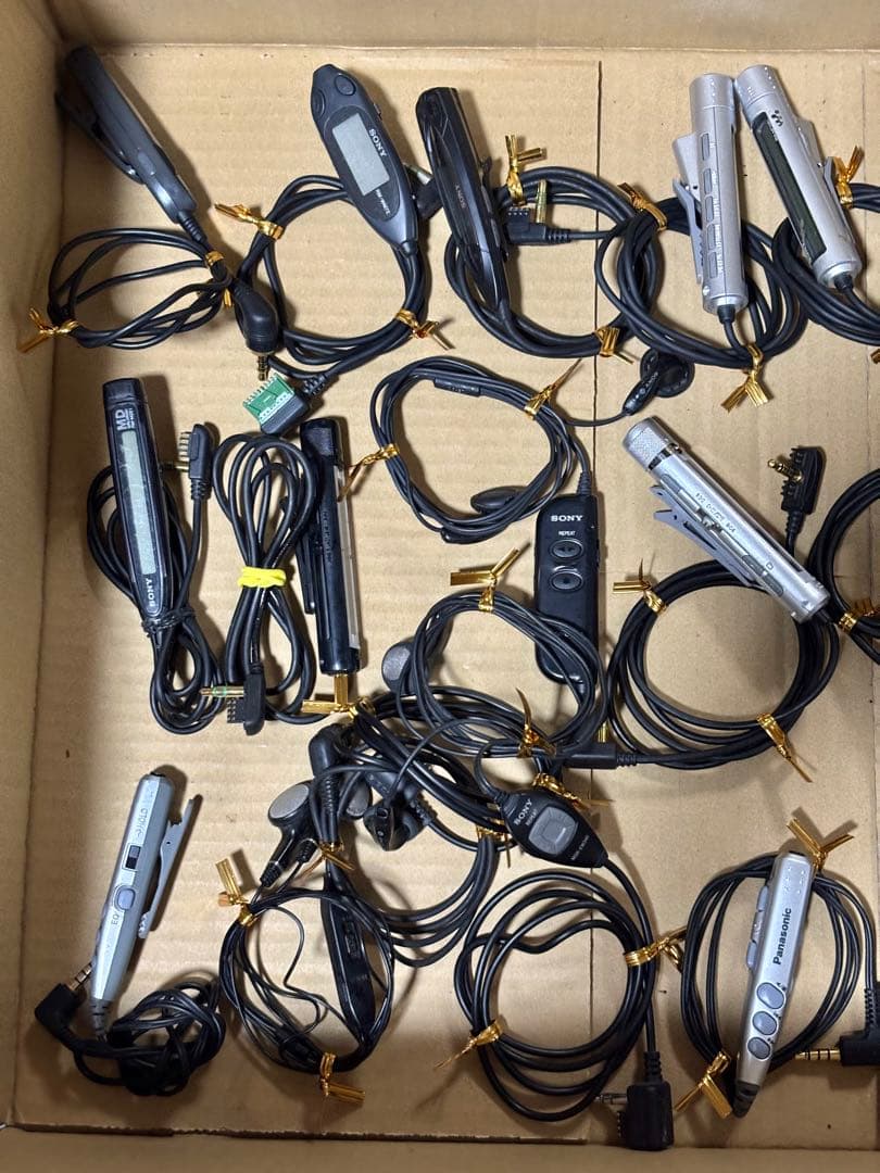 動作品カセット MD CD等 リモコン ジャンク品　40本まとめセット