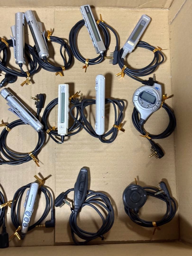 動作品カセット MD CD等 リモコン ジャンク品　40本まとめセット