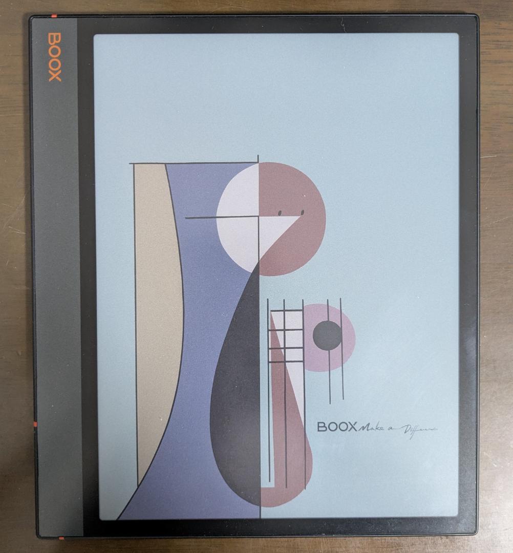 BOOX Note Air3C 10.3インチカラー電子ペーパー（ケーブル欠品）