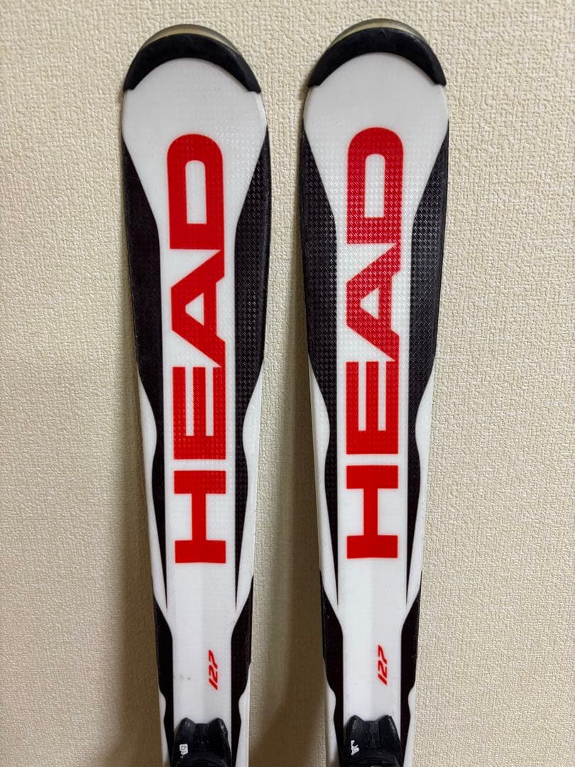 HEAD Supershape Team ジュニアスキー　127cm