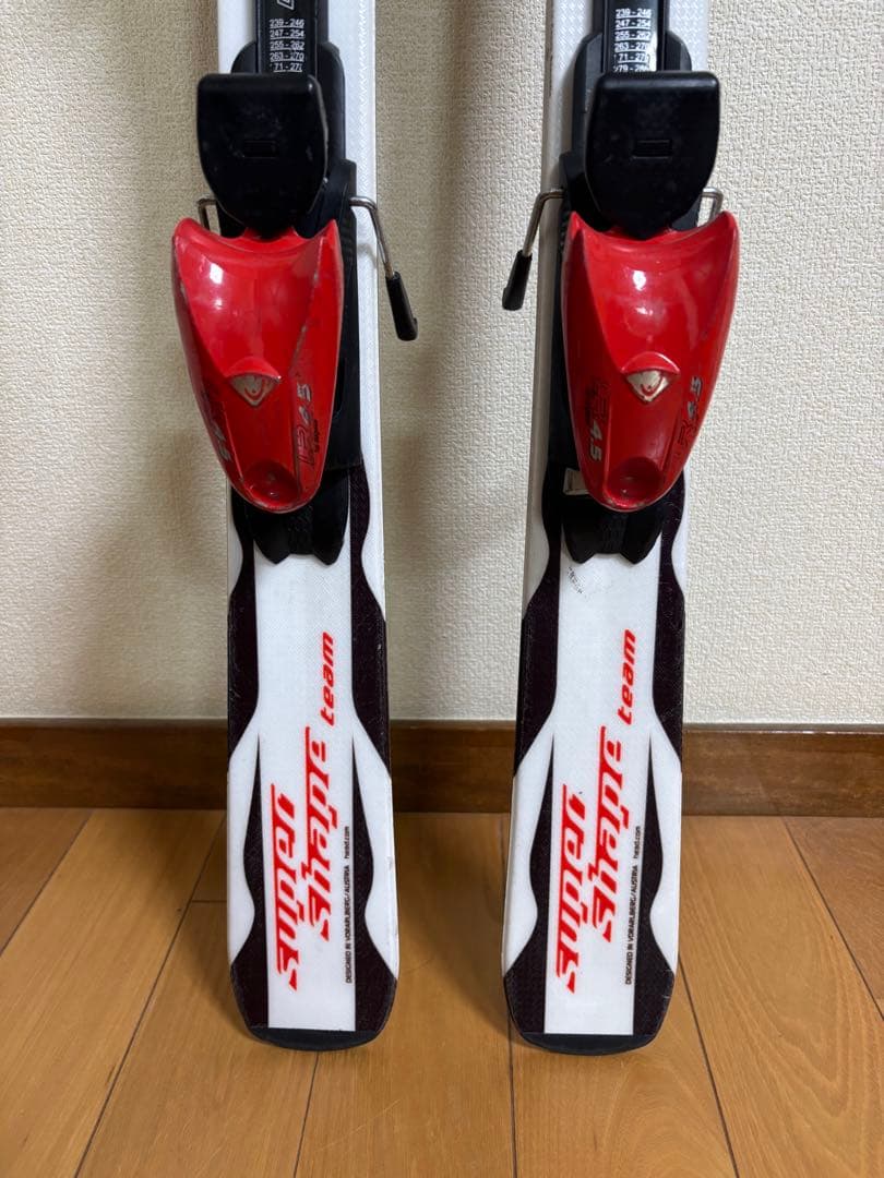 HEAD Supershape Team ジュニアスキー　127cm
