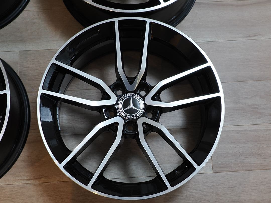 【美品】1/2 アルミホイール２本　１８インチ