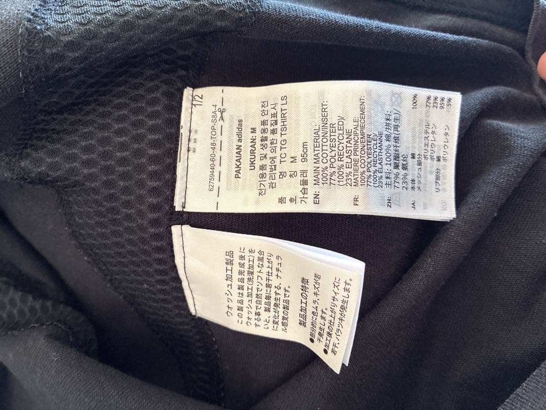 ADIDAS THUG CLUB チームガイスト ロングスリーブtシャツ