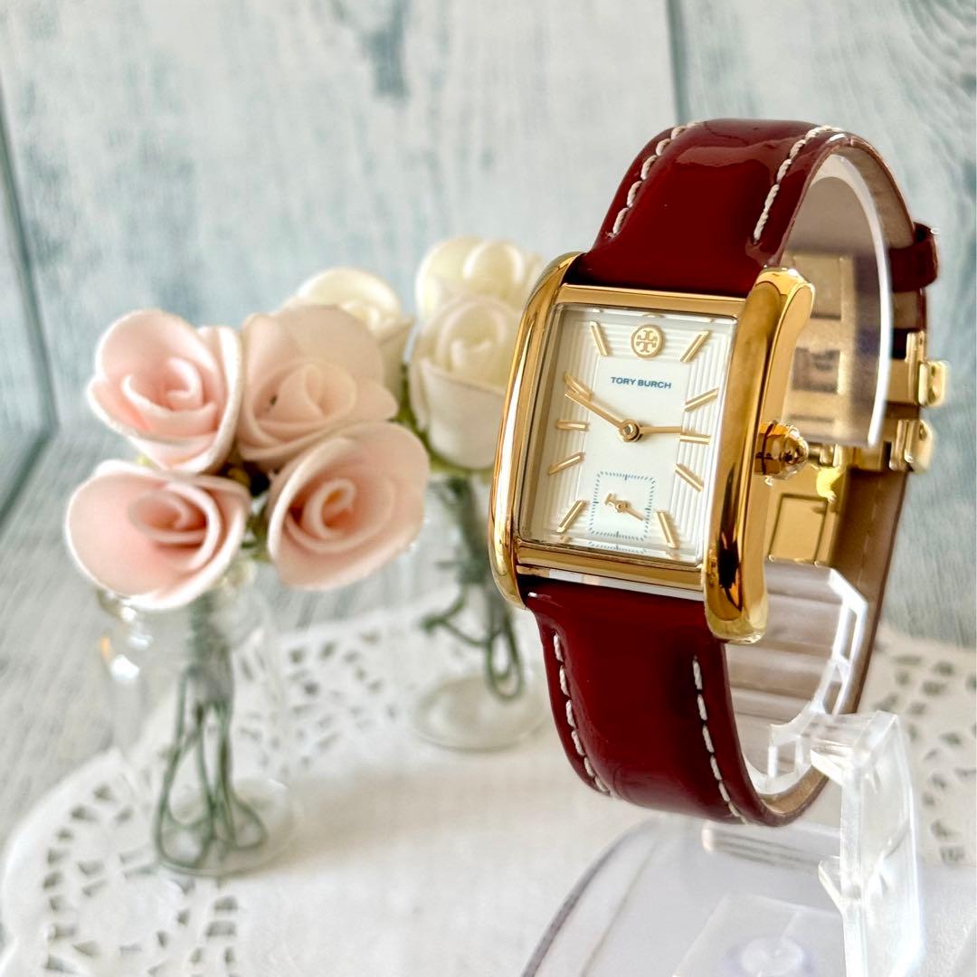 【希少】TORY BURCH トリーバーチ 腕時計 スモセコTBW1029