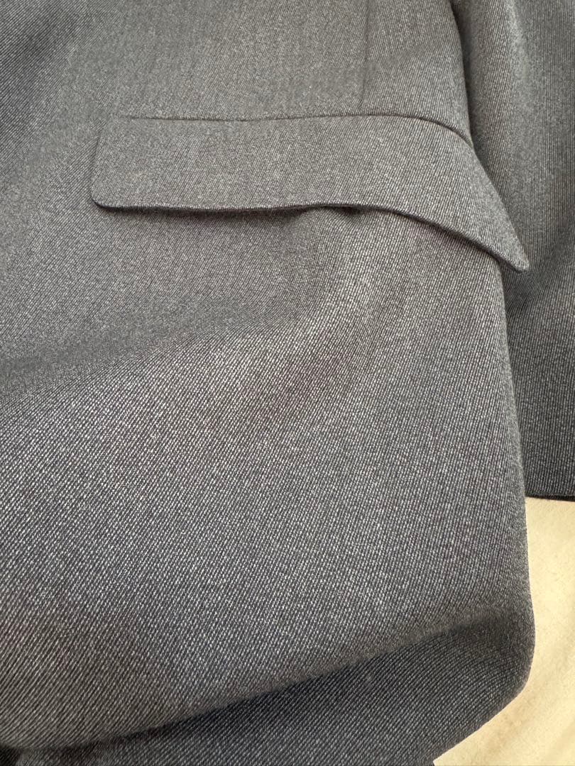 美品　HEUGN ユーゲン　ダークグレー チェスターコート　サイズ2