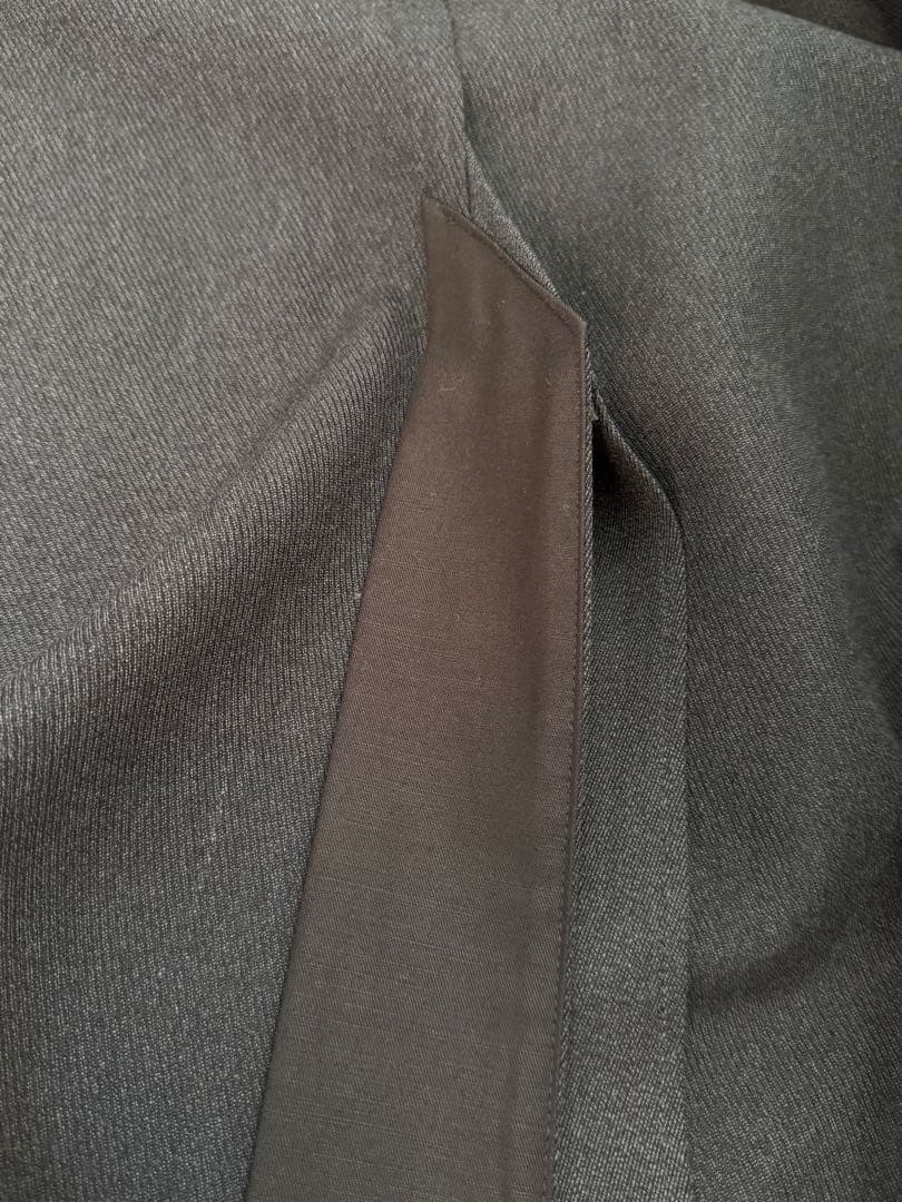 美品　HEUGN ユーゲン　ダークグレー チェスターコート　サイズ2