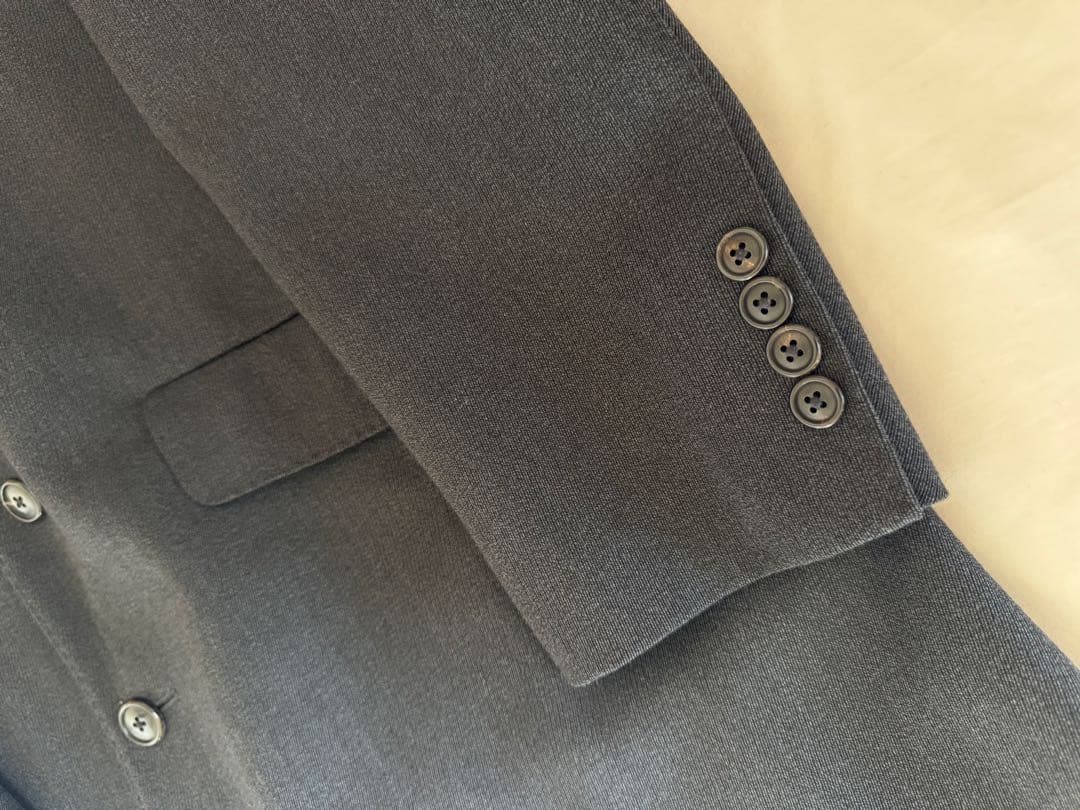 美品　HEUGN ユーゲン　ダークグレー チェスターコート　サイズ2