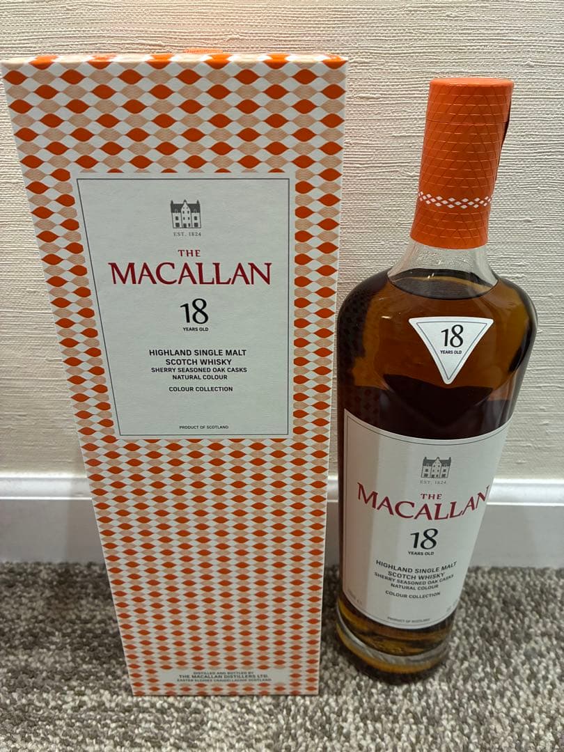 マッカラン 18年 カラーコレクション　シングルモルトウイスキー