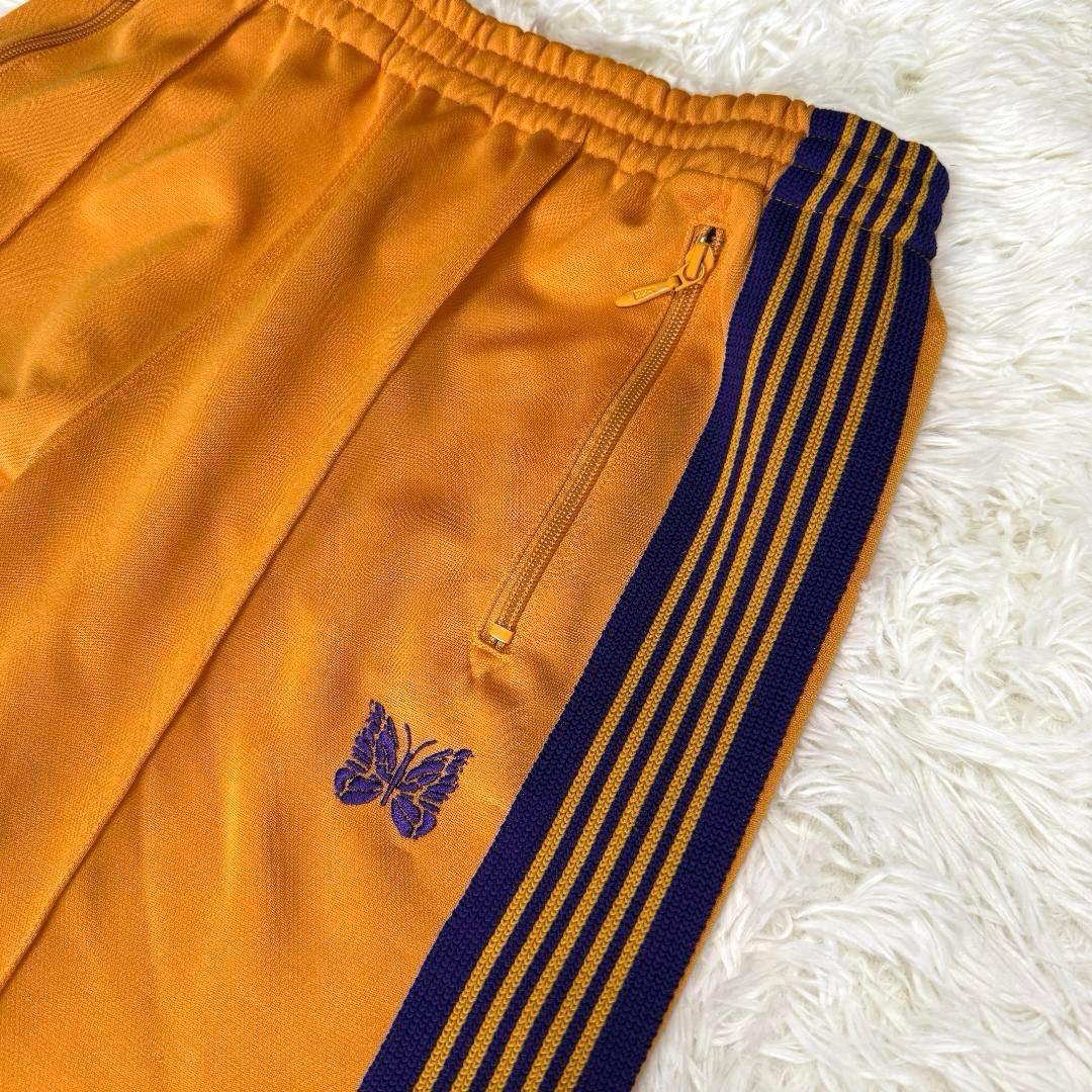 Needles ニードルズ トラックパンツ オレンジ×パープル パピヨン S