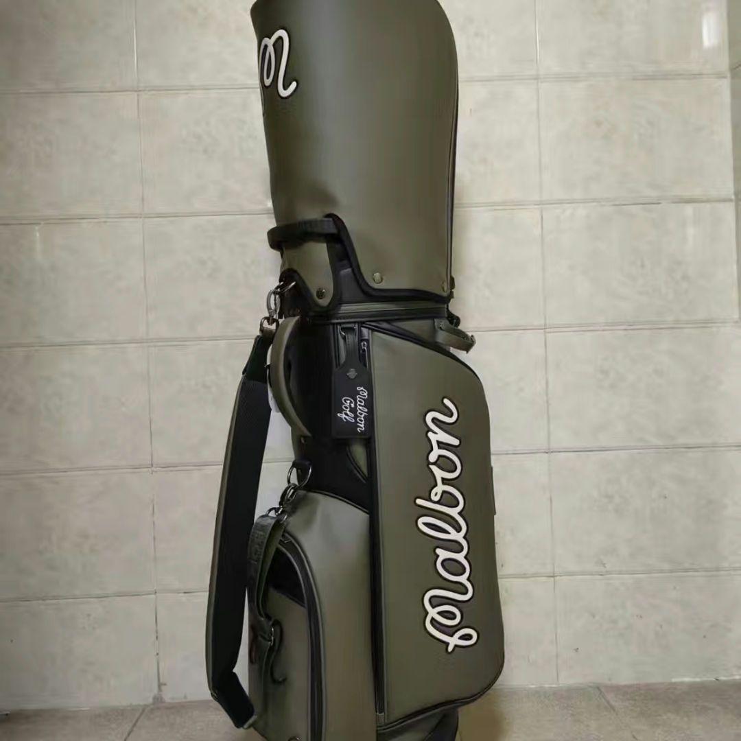 マルボン キャディバッグ グリーン スタンドゴルフバッグ キャディバッグ