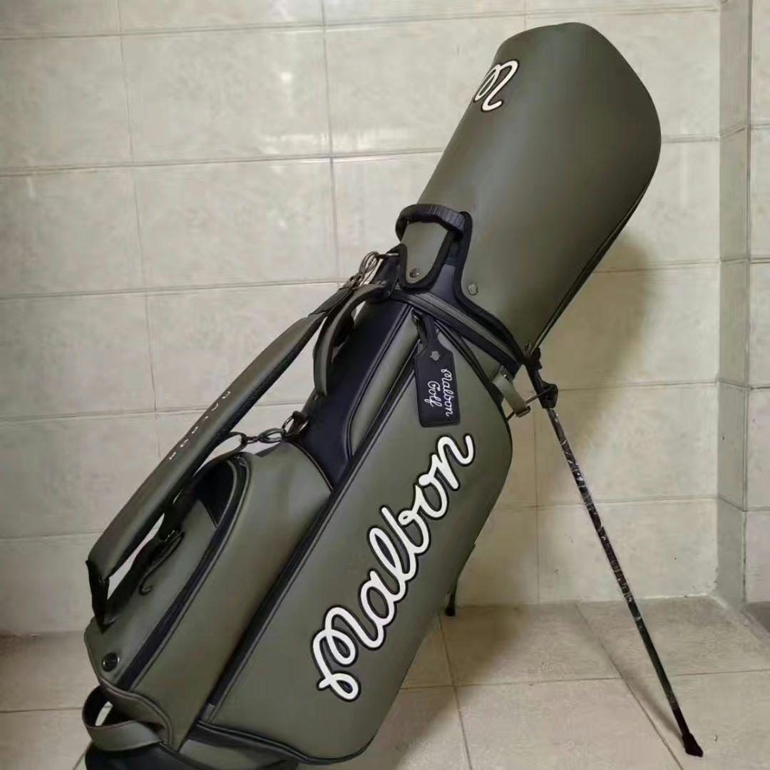 マルボン キャディバッグ グリーン スタンドゴルフバッグ キャディバッグ