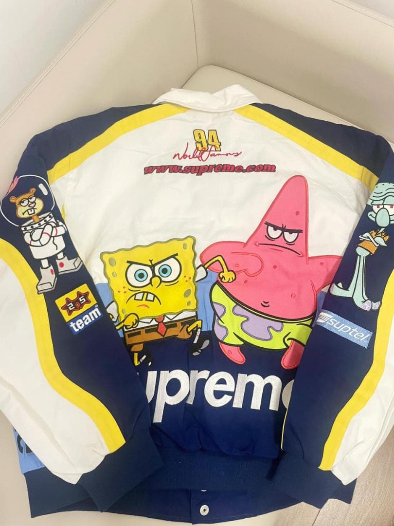 Supreme SpongeBob Hamilton ジャケット
