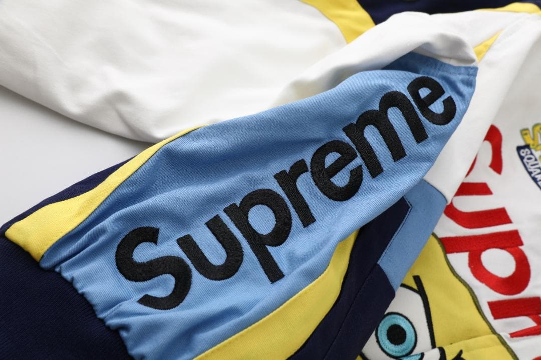 Supreme SpongeBob Hamilton ジャケット