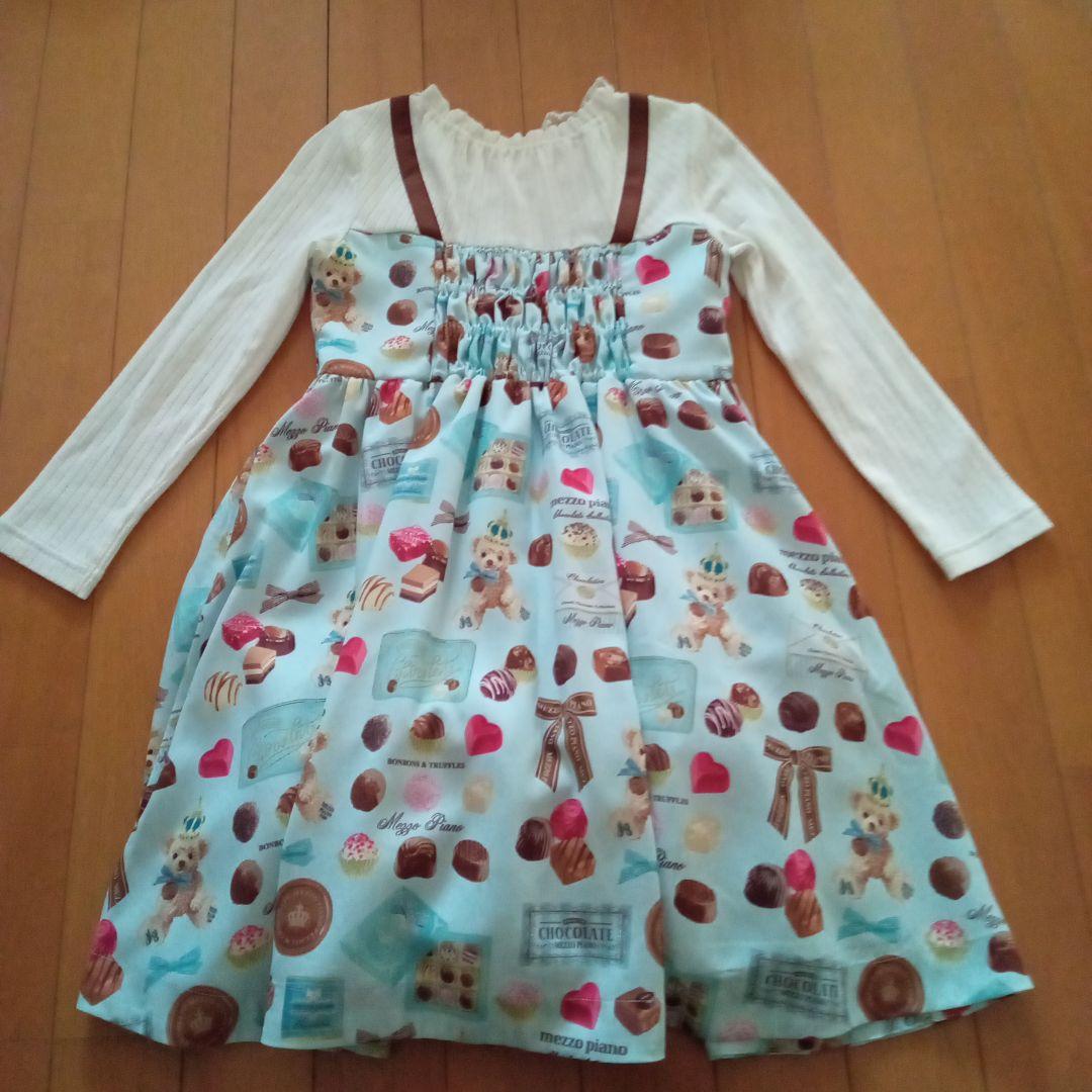 メゾピアノ　ワンピース　120　今期