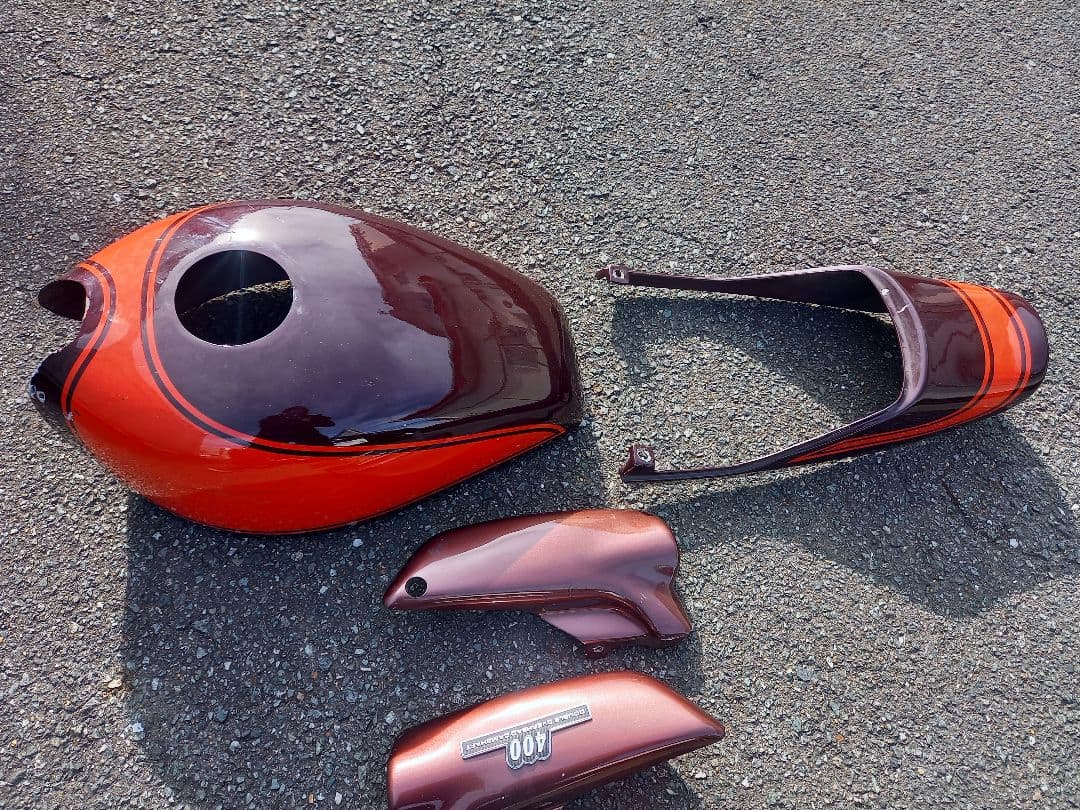 今週まで　ゼファー400 外装セット　火の玉