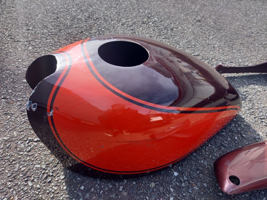 今週まで　ゼファー400 外装セット　火の玉