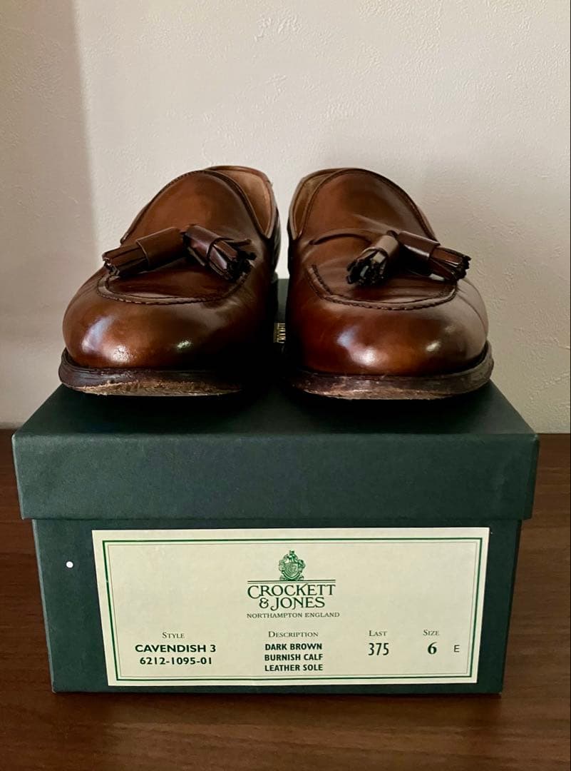 靴 CROCKETT&JONES CAVENDISH 3