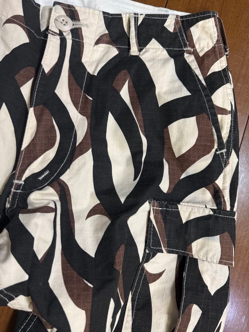 稀少 HOPE MFG.トライバルカモ カーゴパンツ リップストップ 30×33