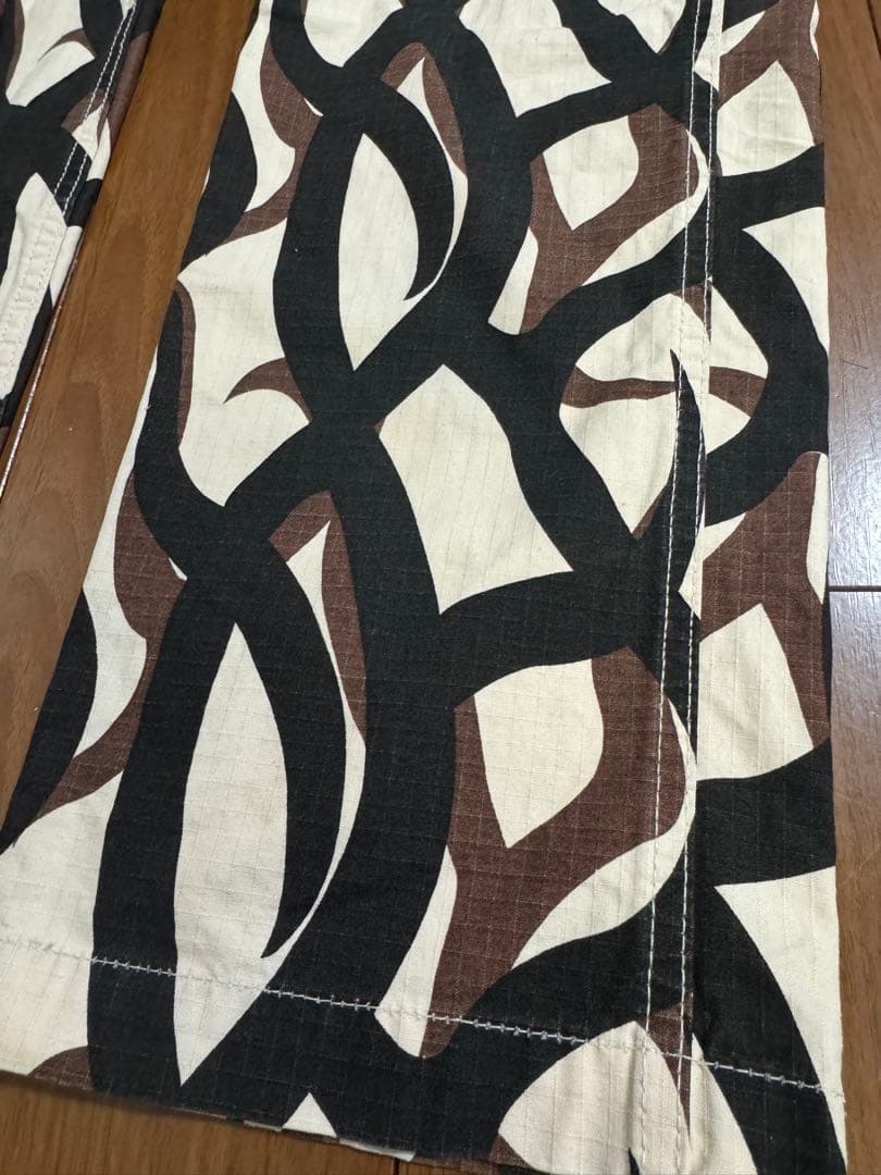 稀少 HOPE MFG.トライバルカモ カーゴパンツ リップストップ 30×33