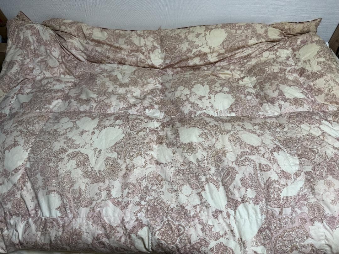 西川リビング 羽毛掛け布団 ダブルロング 日本製