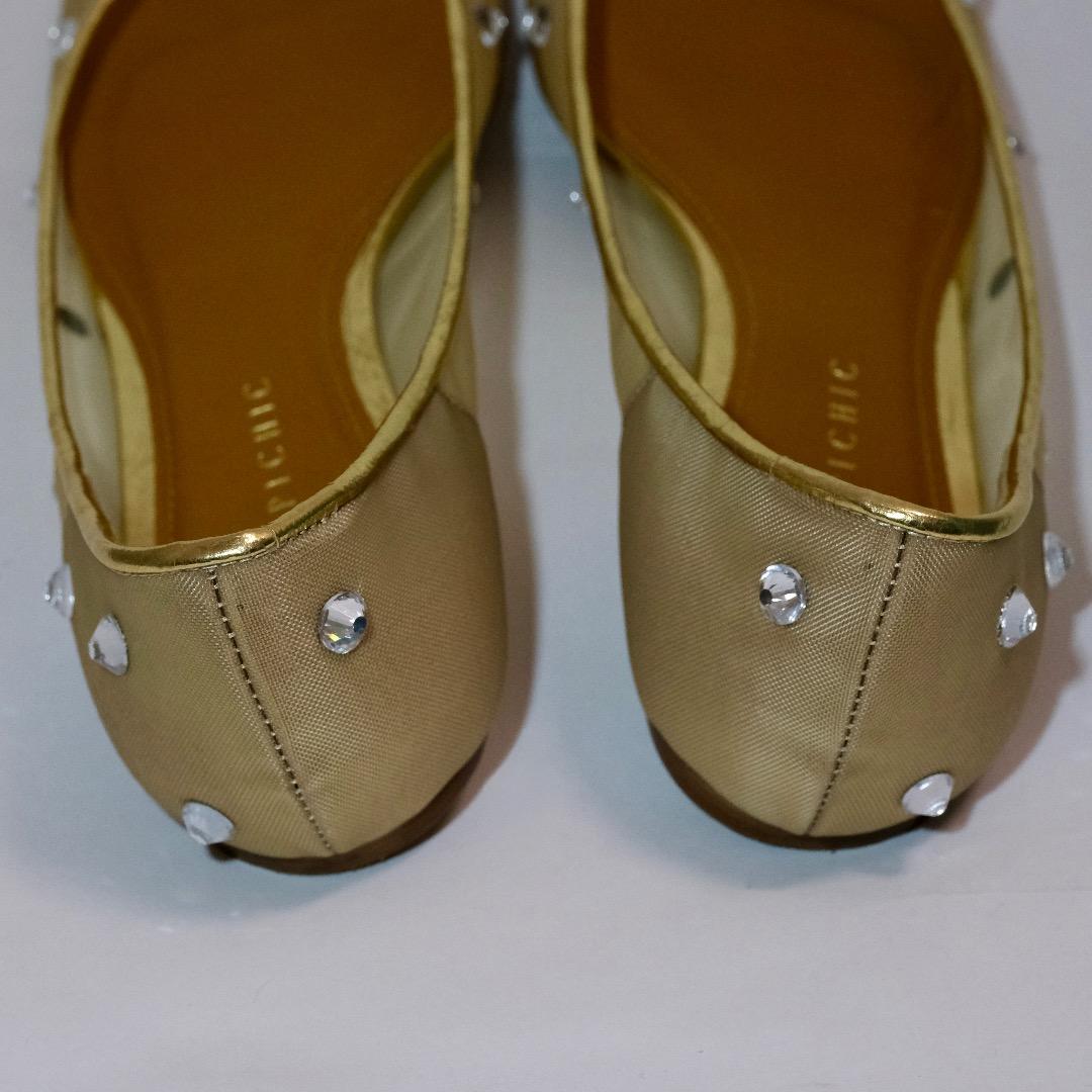 PIPPICHIC LINDA DIAMOND フラットシューズ 37.5 美品