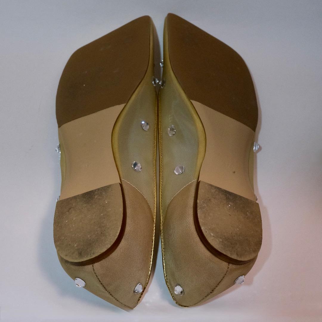 PIPPICHIC LINDA DIAMOND フラットシューズ 37.5 美品