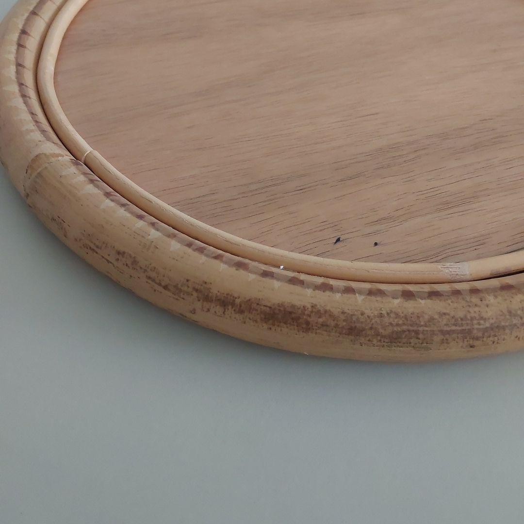 ELLA　MIRROR　エラミラー　ラタンミラー　40cm