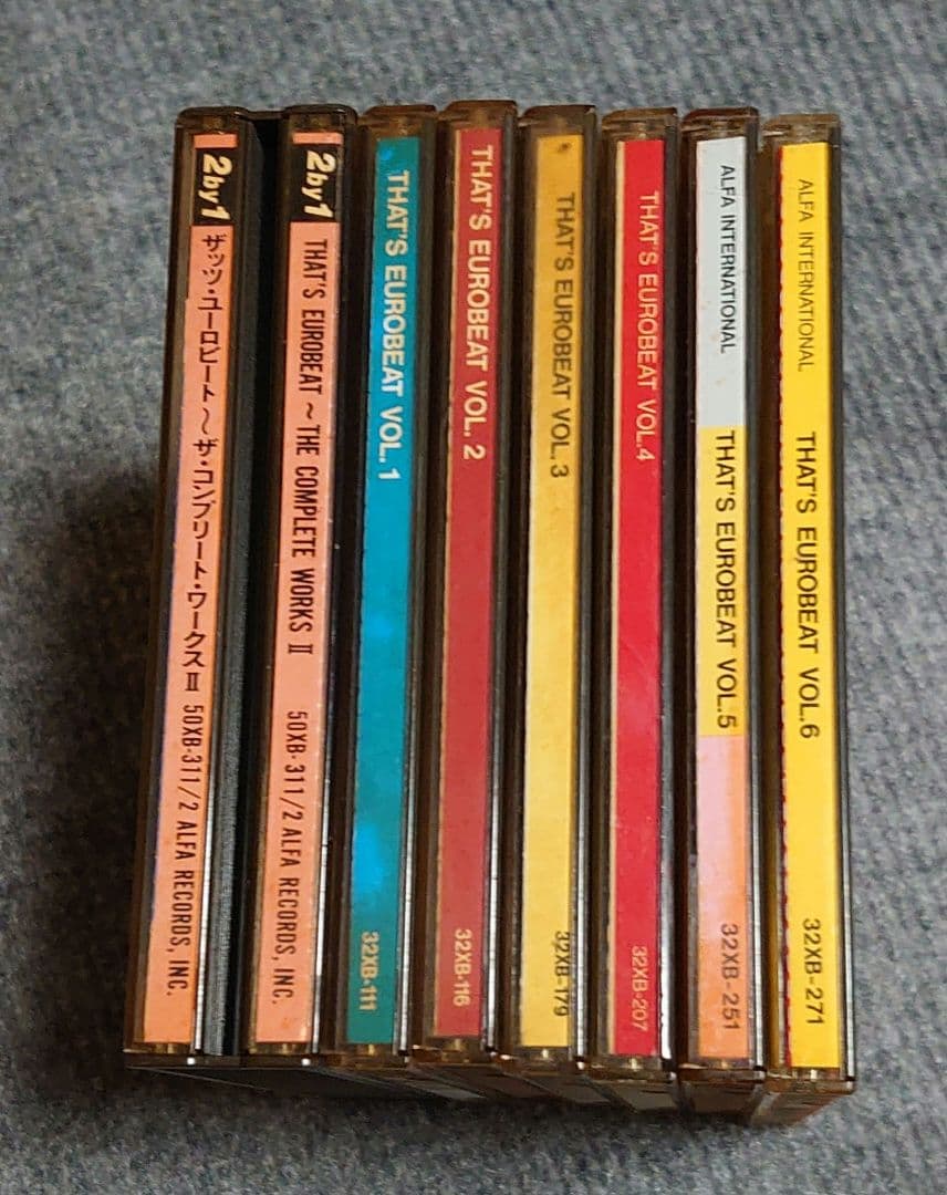 B ザッツユーロビートまとめ売り THAT'S EUROBEAT