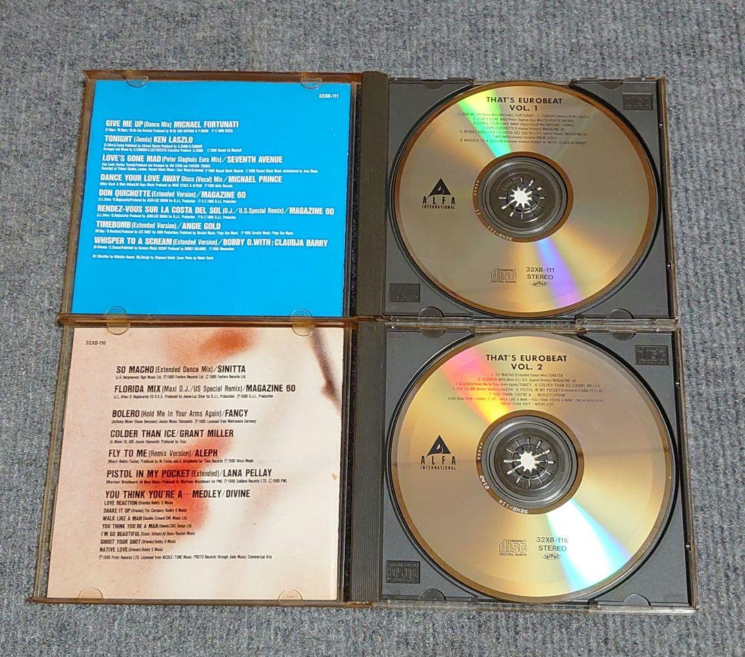 B ザッツユーロビートまとめ売り THAT'S EUROBEAT