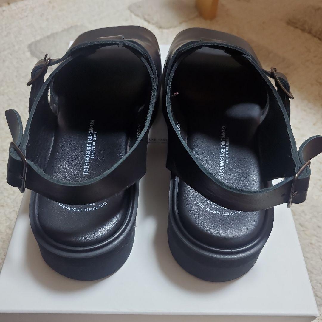 beautifulshoes ビューティフルシューズ サンダル 37 ブラック