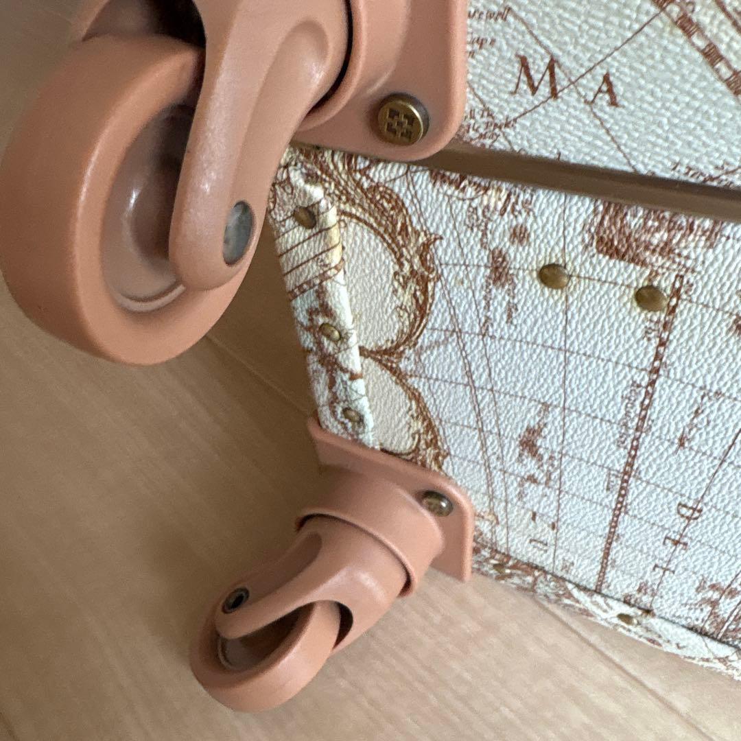 WORLD TRUNK キャリーケース　地図柄　40L